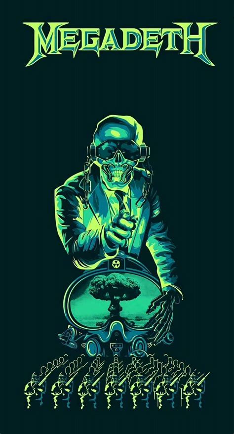 Megadeth | Rock band posters, Heavy metal music, Heavy metal art