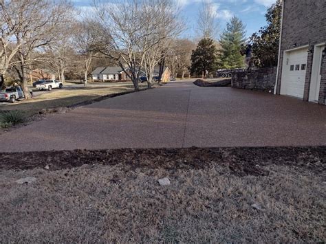 New Pea Gravel Driveway - TriStar Concrete