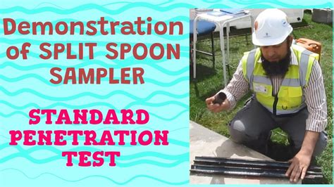 Demonstration of SPT Split Spoon Sampler - YouTube