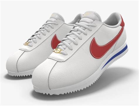 Nike Cortez Forrest Gump Leather 2023 White Red Blue Classic All Sizes ...