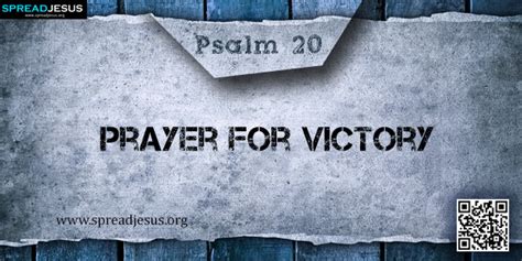 PSALM 20-Prayer for Victory