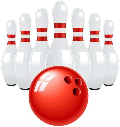 Red Bowling Ball and Pins PNG Clip Art - Best WEB Clipart - Clip Art ...