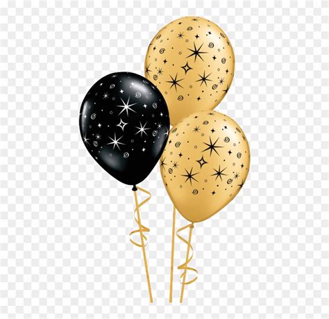 gold and black balloons clipart 10 free Cliparts | Download images on Clipground 2024