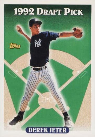 1993 Upper Deck #449 Derek Jeter ROOKIE Top Prospect Graded Baseball ...