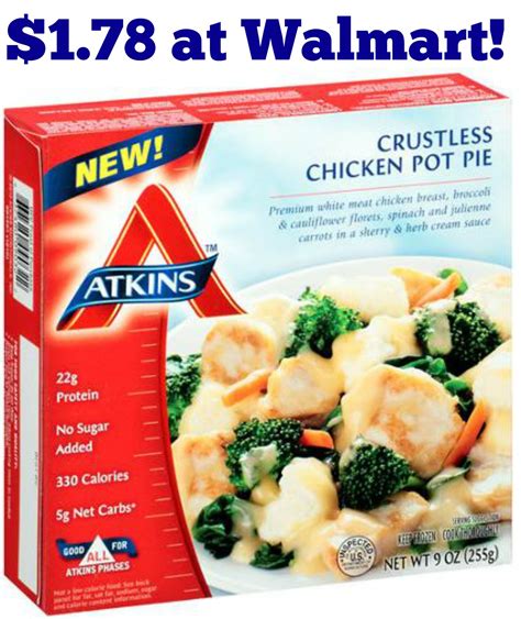 Atkins Frozen Meals $1.78 at Walmart! - AddictedToSaving.com