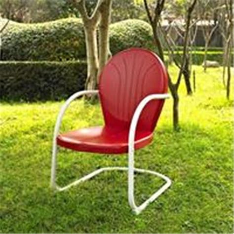 Crosley Furniture Griffith Metal Chair in Red Finish - Walmart.com