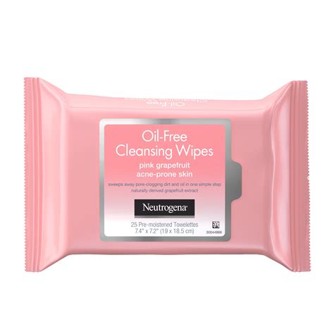 25 Count, Neutrogena Cleansing Face Wipes - Walmart.com - Walmart.com