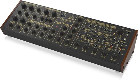 Behringer's K-2 semi-modular analog synthesizer available