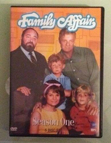 FAMILY AFFAIR season 1 one first DVD includes insert | eBay