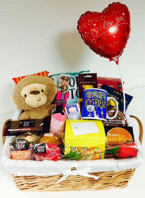 No 1 Boyfriend gift basket perfect for Valentine's Day, an Anniversary ...