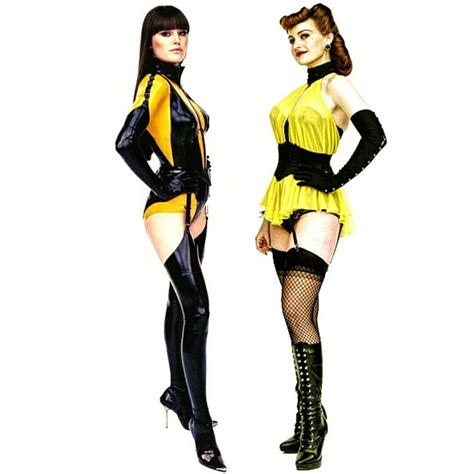 Laurie and Sally Jupiter, aka Silk Spectre - Watchmen | Silk spectre ...