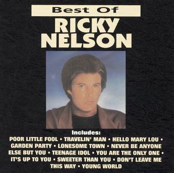 Ricky Nelson ~ Songs List | OLDIES.com