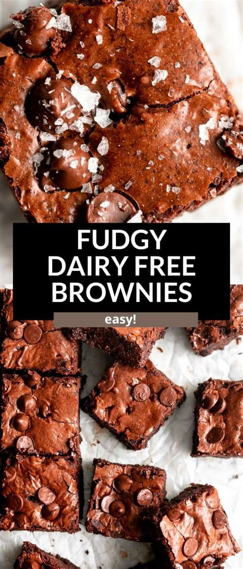 Dairy Free Brownies - Eat With Clarity