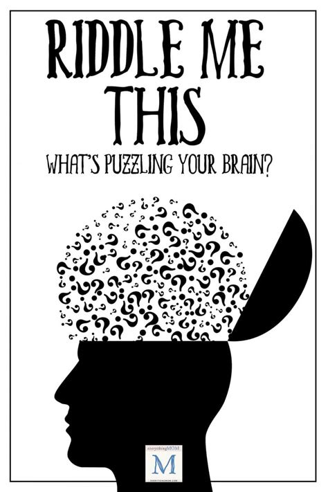 Riddle Me This: What’s Puzzling Your Brain? | EverythingMom