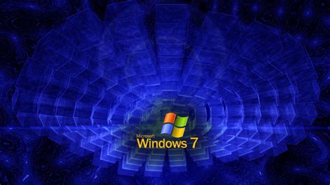 HD Windows 7 Blue Abstract 3d, HD Wallpaper | Rare Gallery