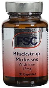 Amazon.com: FSC Blackstrap Molasses Iron 15mg 30 capsule: Health ...