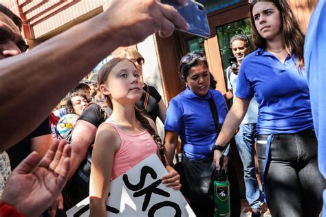 Climate activist Greta Thunberg leads protest near UN | PBS News