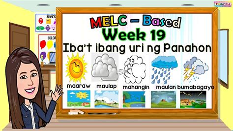 WEEK 19 | IBA'T IBANG URI NG PANAHON| MGA URI NG PANAHON - YouTube