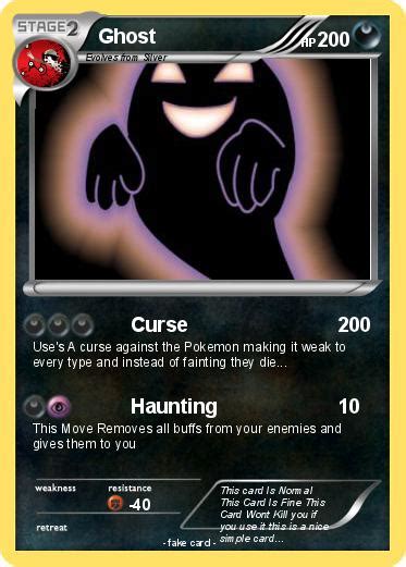 Pokémon Ghost 2906 2906 - Curse - My Pokemon Card