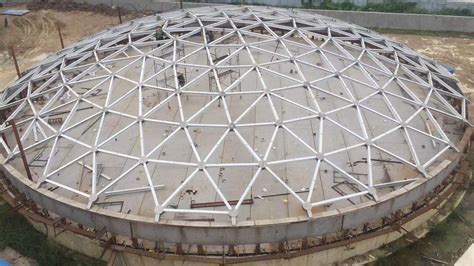 China Aluminum dome roof geodesic dome for potable water tanks dome manufacturers and suppliers ...