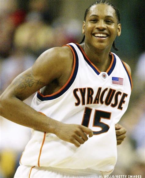 Carmelo Anthony during his magical year at Syracuse | Basketball ...