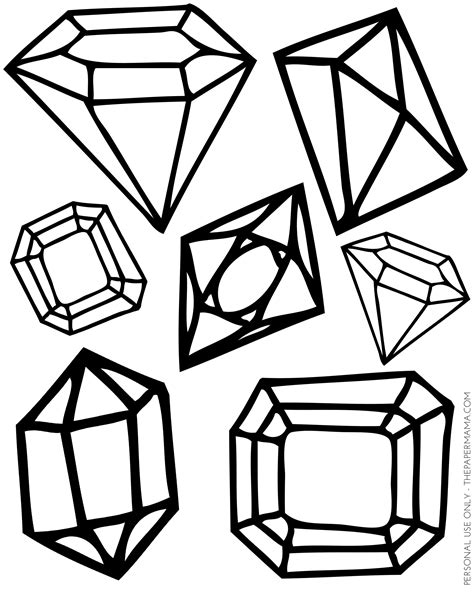 Gem clipart printable, Gem printable Transparent FREE for download on WebStockReview 2024