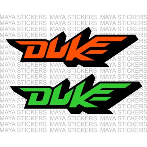 KTM duke logo stickers