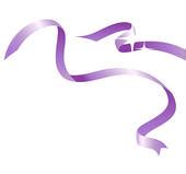 purple ribbon borders art - Clip Art Library
