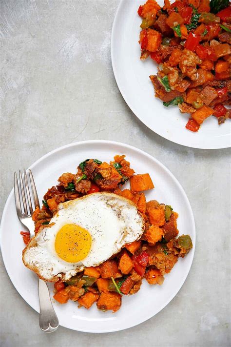 Loaded Sweet Potato Paleo Breakfast Hash - Lexi's Clean Kitchen