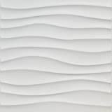 Art3d 3D Textured Wall Panels White Diamond Design, 12 PCS Modern Wall Decor Panels for Interior ...