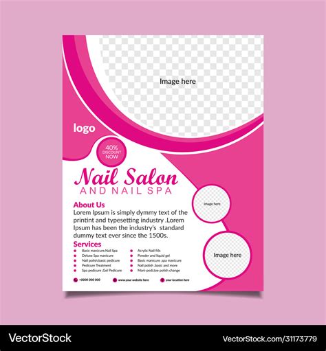 Salon Flyers Template Free - Detrester.com