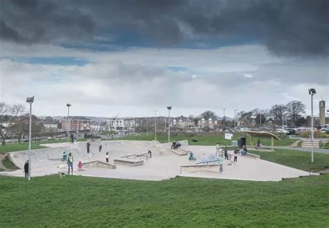 Plymouth's new skate park is open - and it's been trashed already - Plymouth Live