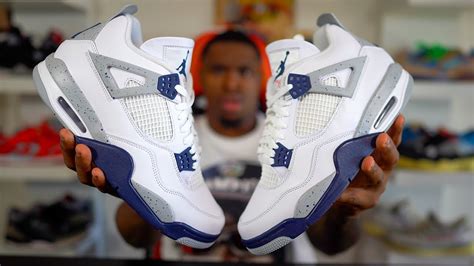 Air Jordan 4 Midnight Navy Review - YouTube