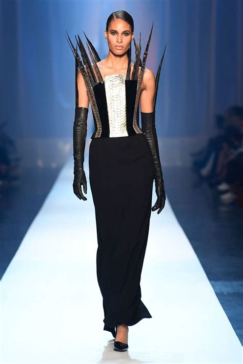 CINDY BRUNA at Jean Paul Gaultier Runway Show at Paris Fashion Week 07 ...