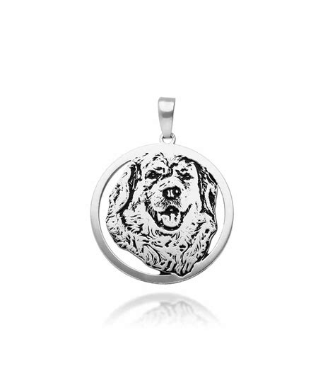 Personalized Dog Pendant in Silver | Hago Jewelry
