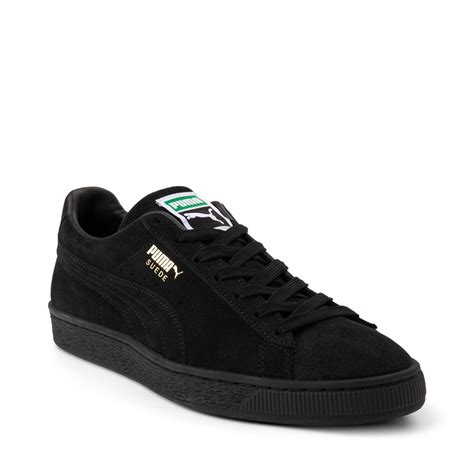 Mens PUMA Suede Athletic Shoe - Black Monochrome | JourneysCanada