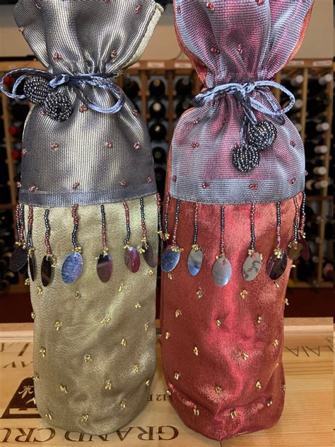 Luxury Fabric Wine Gift Bag Spirits Gift Bag Wine bottle | Etsy