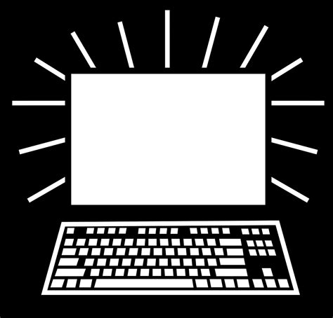 Laptop Keyboard Vector