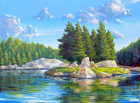 LANDSCAPE landscape ABSTRACT "Native Land" Original Art by Maxim Grunin ...