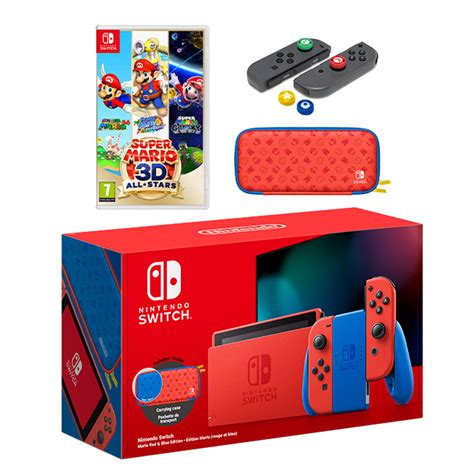 Nintendo Switch Mario Red & Blue Edition + Super Mario 3D All-Stars Pack | Nintendo Official UK ...