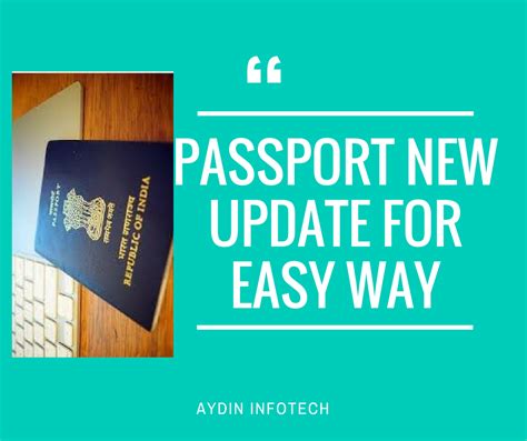 Passport Application Process now becomes Easy || Passport New Update ...