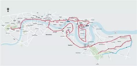 London Marathon 2023 interactive route map including best places … - TransLogistics