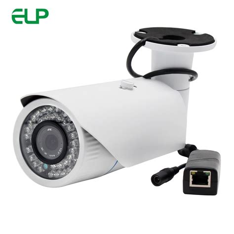 ELP POE IP Camera HD 1280*720P 12V IP Camera Outdoor POE intelligent Surveillance Video Camera ...