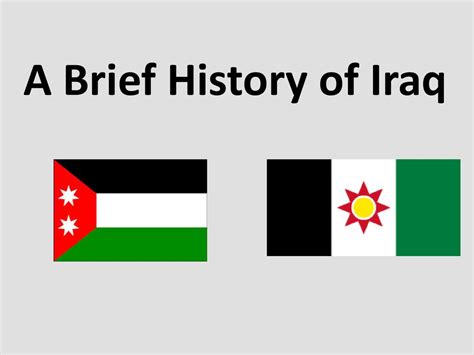 A Brief History of Iraq. - ppt download