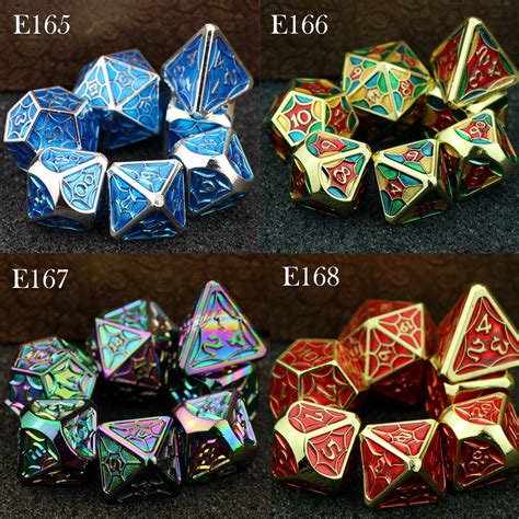 Full Set DnD Dice Set Engraved/Carving for Dungeons & | Etsy