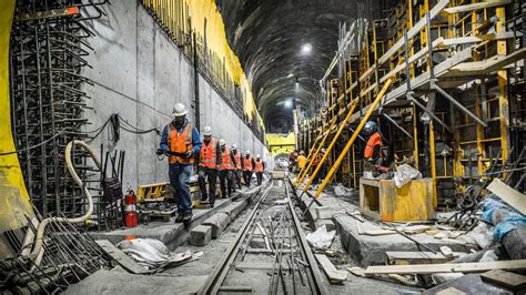 These Stunning Photos Show Subway Tunnel Construction In Manhattan - Business Insider