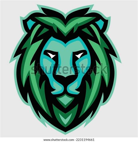 Lion Mascot Logo Lion Vector Design Stock Vector (Royalty Free ...