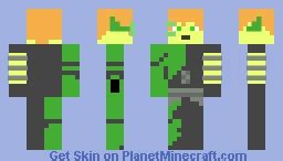 Green Goblin Minecraft Skin