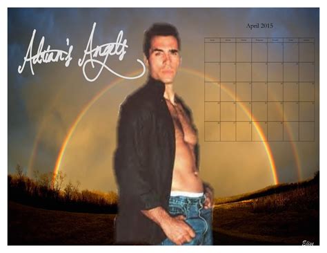 AA Adrian Paul Calendar