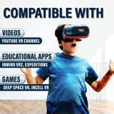 BNext 3D VR Headset for Kids & Adults - Universal Virtual Reality ...